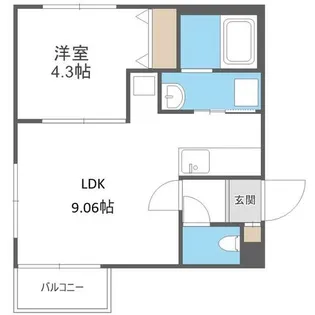 アイビル18【3階】の間取り