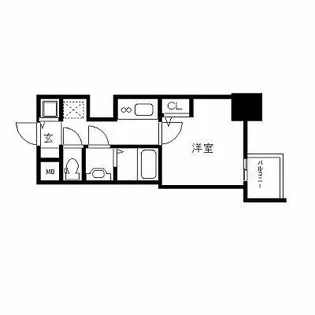 ララプレイス三宮ルミナージュ【9階】の間取り