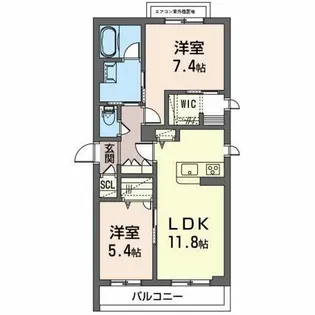 tomentosa Izumiotsu【3階】の間取り