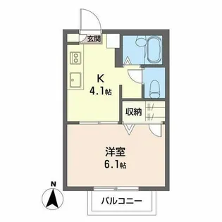 グランコート【2階】の間取り