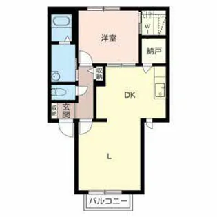 グリュック タカラ【0202号室】の間取り