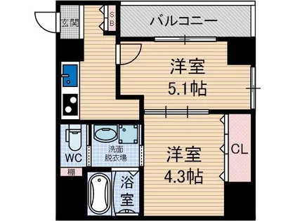 Navi3【901号室】の間取り