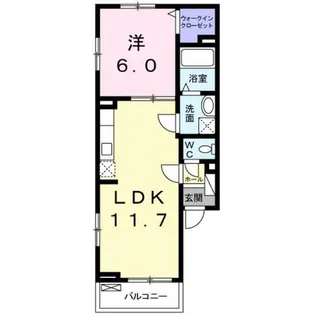 グラン・シャリオ【3階】の間取り