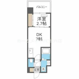 セレニテ新大阪エクラ【12階】の間取り