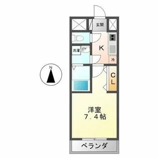PROPRE(プロープル)【2階】の間取り