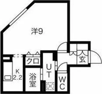 リヴシティ中村公園【4階】の間取り
