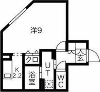 リヴシティ中村公園【4階】の間取り
