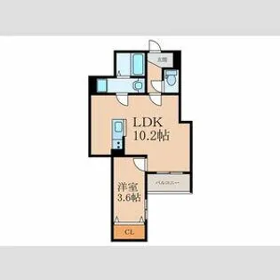 NOBREST【1階】の間取り