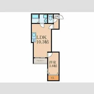 NOBREST【1階】の間取り