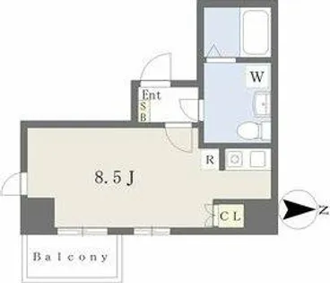 M’sマンション【10階】の間取り