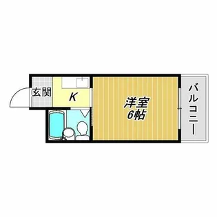 クリーン88【5階】の間取り