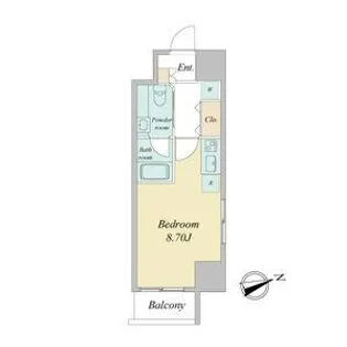 マリオン城西【2階】の間取り