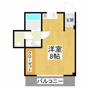 ネオレジデンスサカタ【2階】の間取り