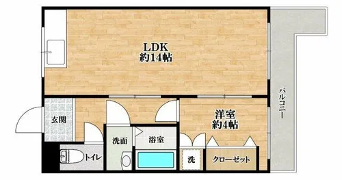 グレイスフルコーポイチカワⅠ【2階】の間取り