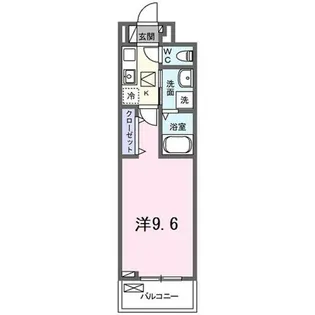 フリージア【1階】の間取り