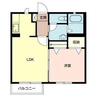 ピアーチェ【2階】の間取り