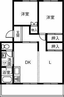 パビリオン菫台A棟【407号室】の間取り
