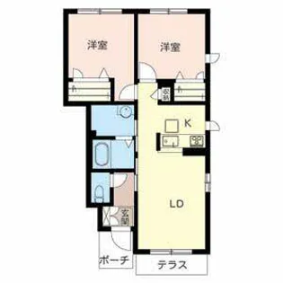 ガーデンハイツ寿【0103号室】の間取り