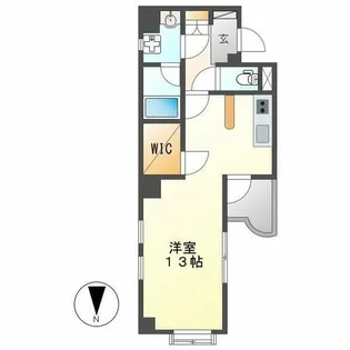 セレス大須【2階】の間取り