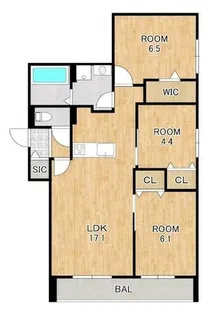 MAISON DE RAY【1階】の間取り
