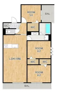 MAISON DE RAY【3階】の間取り
