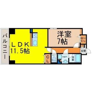 BLISS(ブリス)【5階】の間取り