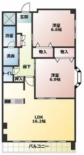 スペースヤマト【5階】の間取り