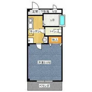 レジデンス240【2階】の間取り