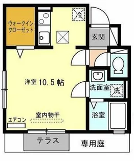 エストドミール【1階】の間取り