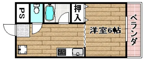 メゾンレヴェーユ【4階】の間取り