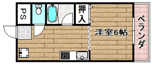 メゾンレヴェーユ【3階】の間取り