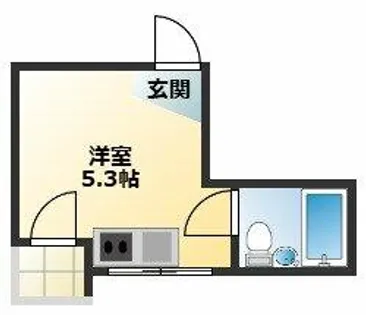 パークサイド平野A【2階】の間取り