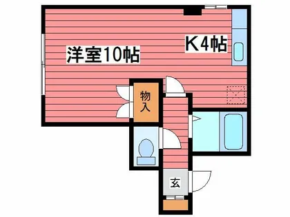 ハーベストV【3階】の間取り