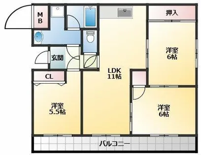 ADD TO【3階】の間取り