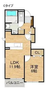 フリーデⅢ【1階】の間取り