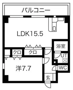 グランデフィオーレ【6階】の間取り