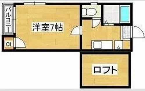 ドゥマンベル【2階】の間取り