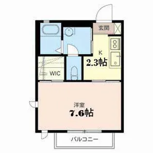 草津百合ハイツ【0201号室】の間取り