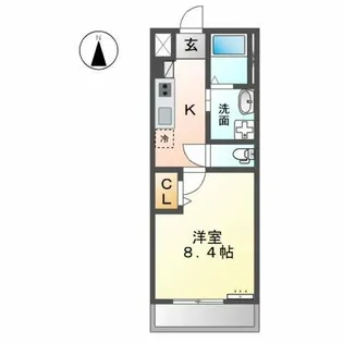 ライラック171【1階】の間取り