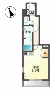 サンパレスⅨ【1階】の間取り