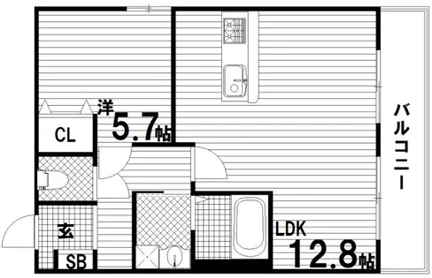 兵庫県神戸市須磨区潮見台町5丁目【マンション】の間取り