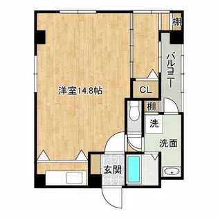 えびす大黒ビル【7階】の間取り