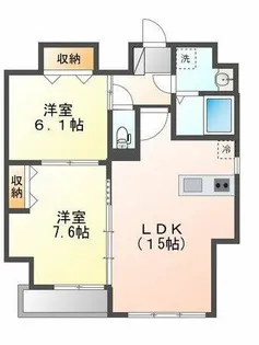 Grand Soleil大須白川【9階】の間取り