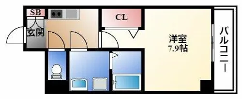 SHOKEN Residence名古屋泉【2階】の間取り