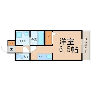 パセオ吹上【1階】の間取り