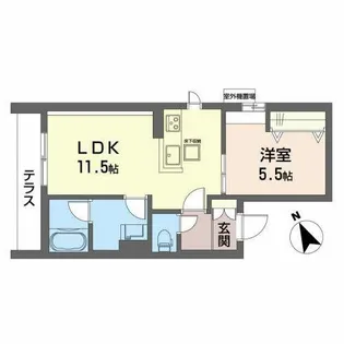 LINDEN PLACE【0106号室】の間取り