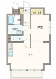 CORT UESHO【0502号室】の間取り