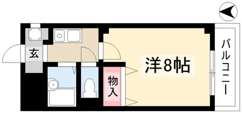 ステイひさ【201号室】の間取り