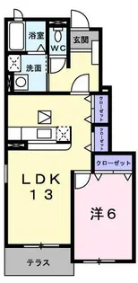 カレント2【1階】の間取り