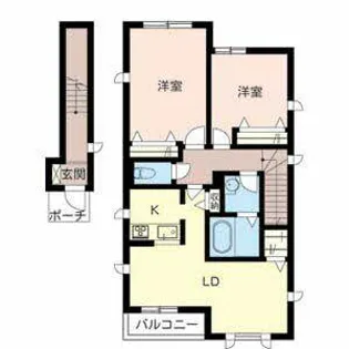 シャーメゾン 天神ノ森【0201号室】の間取り